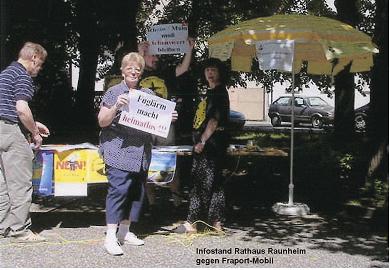 BI-Infostand Rathaus