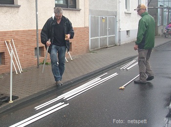 Aufbau Regen