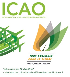 ICAO - COP21 Logos